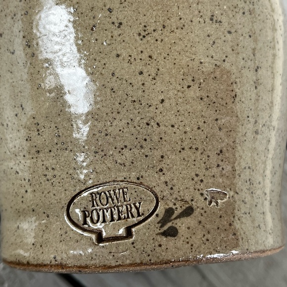 Utensil Jar- Northwoods Pine Tree by Rowe Pottery - Picture 11 of 14